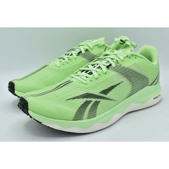 Reebok Mens Size 9 Floatride Run Fast 3.0 Neon Mint Green Running Shoes Sneakers - Picture 3 of 10